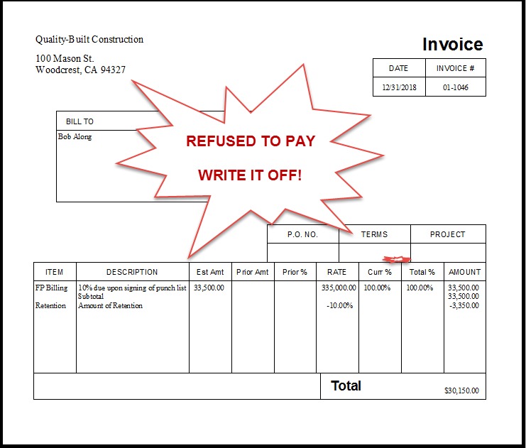 bookkeeping for contractors