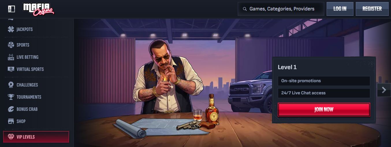Mafia Casino Online España Tu Destino de Juegos y Aventura